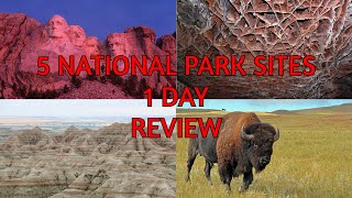 Mount Rushmore, Wind Cave, Custer, Badlands, and Devils Tower in 1 Day! South Dakota National Parks