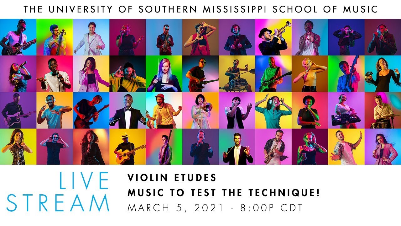 Violin Etudes - Music to Test the Technique!