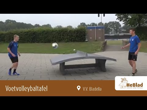V.V. Bladella - Een terras vol HeBlad producten