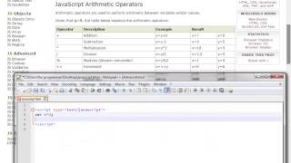 java script tutorial Arabic 1
