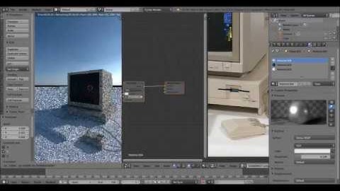 Modeling A Commodore Amiga With Blender Bach (Part 2 - Adding Details and Making Materials)