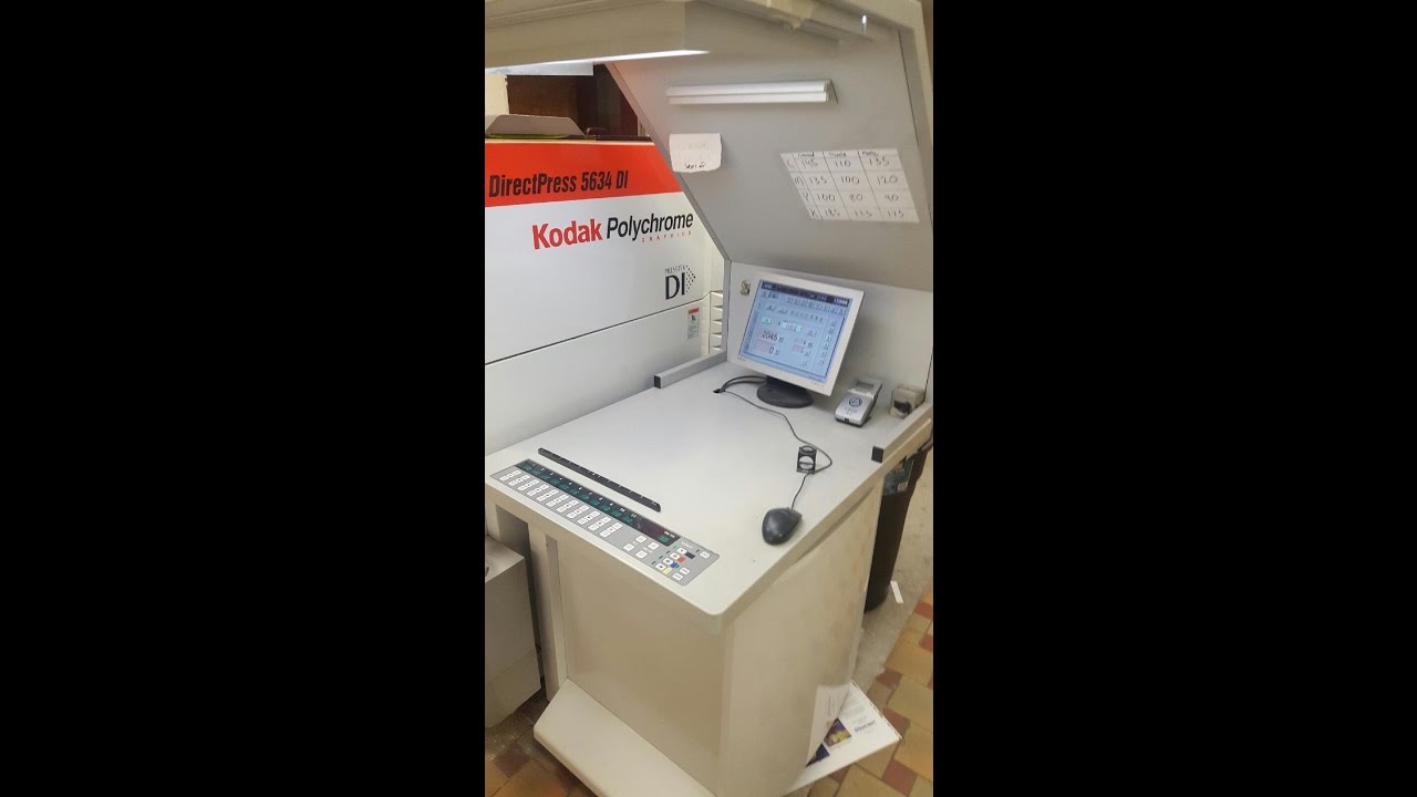 Kodak DI 5034 - Offset en Seco