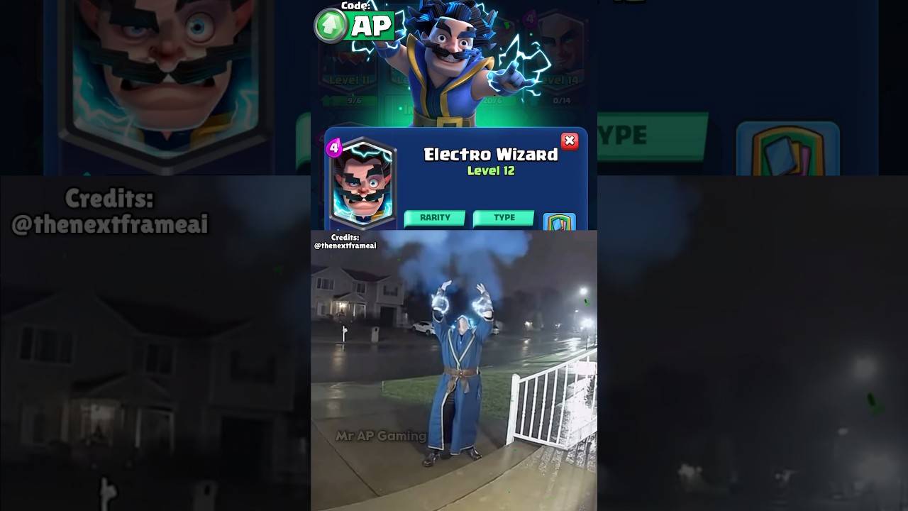 Электроволшебник в реальной жизни 🤺🙏 Clash Royale 