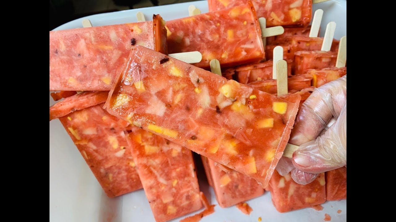 PALETAS DE PICO DE GALLO PARA NEGOCIO
