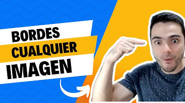 Cómo PONER BORDE/CONTORNO a IMAGENES en CANVA ✨
