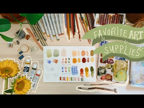 Round Up: My Favorite Art Supplies From 2016 - Every-Tuesday