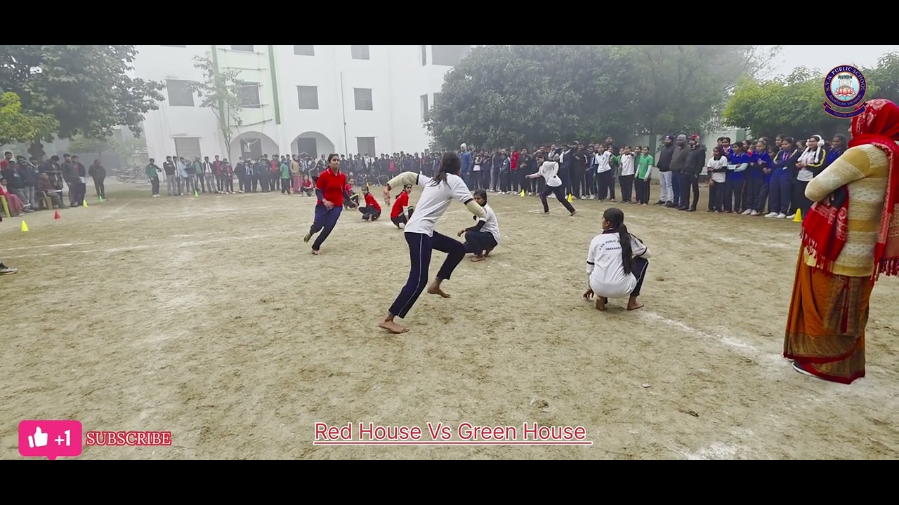 Kho kho red vs Green 