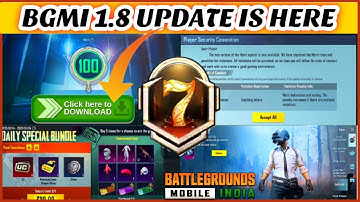 BGMI Official 1.8 Version is Here | Play Store Update Not Coming | Download From Here