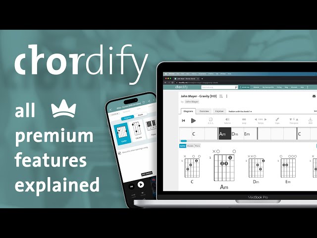 All Chordify Premium features explained class=