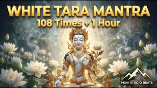 ॐ White Tara Mantra ॐ 🙏 108 Times + 1 Hour | Om Tare Tuttare Ture | Longevity & Healing screenshot 4