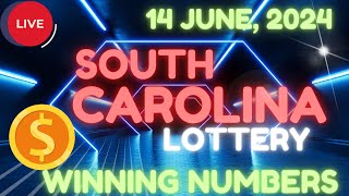 South Carolina Midday Lottery Results For - 14 Jun, 2024 - Pick 3 - Pick 4 - Cash 5 - Powerball
