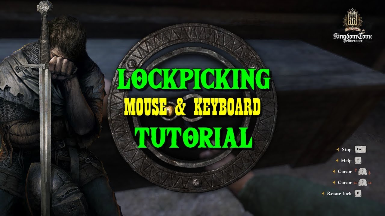kingdom come deliverance lockpicking kingdom come deliverance lockpicking