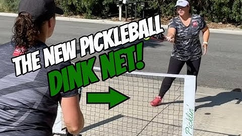 The New Pickleball "DINK NET" from Picklin