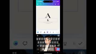 Mobile Main Logo Kaise Banayein #short #canva #Logo