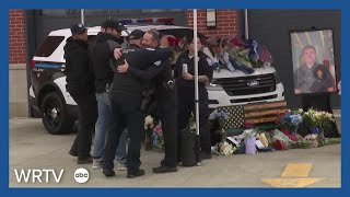 Indiana law enforcement share support following death of Beech Grove officer