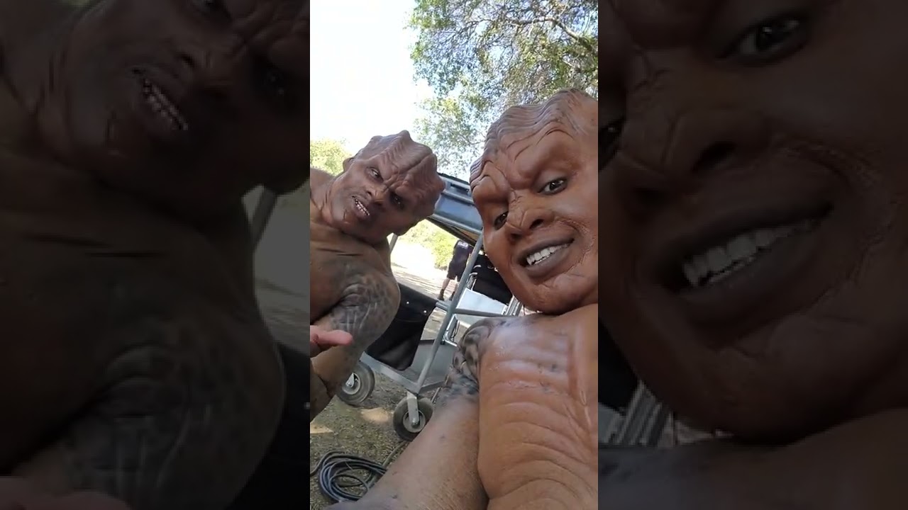 Moclans on Break Makeup by KNB FX l The orville l #shorts