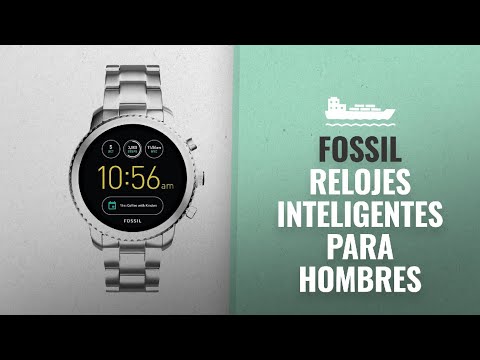 Fossil 2018 Mejores Ventas: Fossil Q Men's Gen 3 Explorist Stainless Steel Smartwatch, Color: