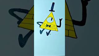 Dibujando a Bill Cipher #artefácil #dibujo #tutorial