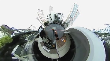 VR 360 TEST 1920 flat video with transitions