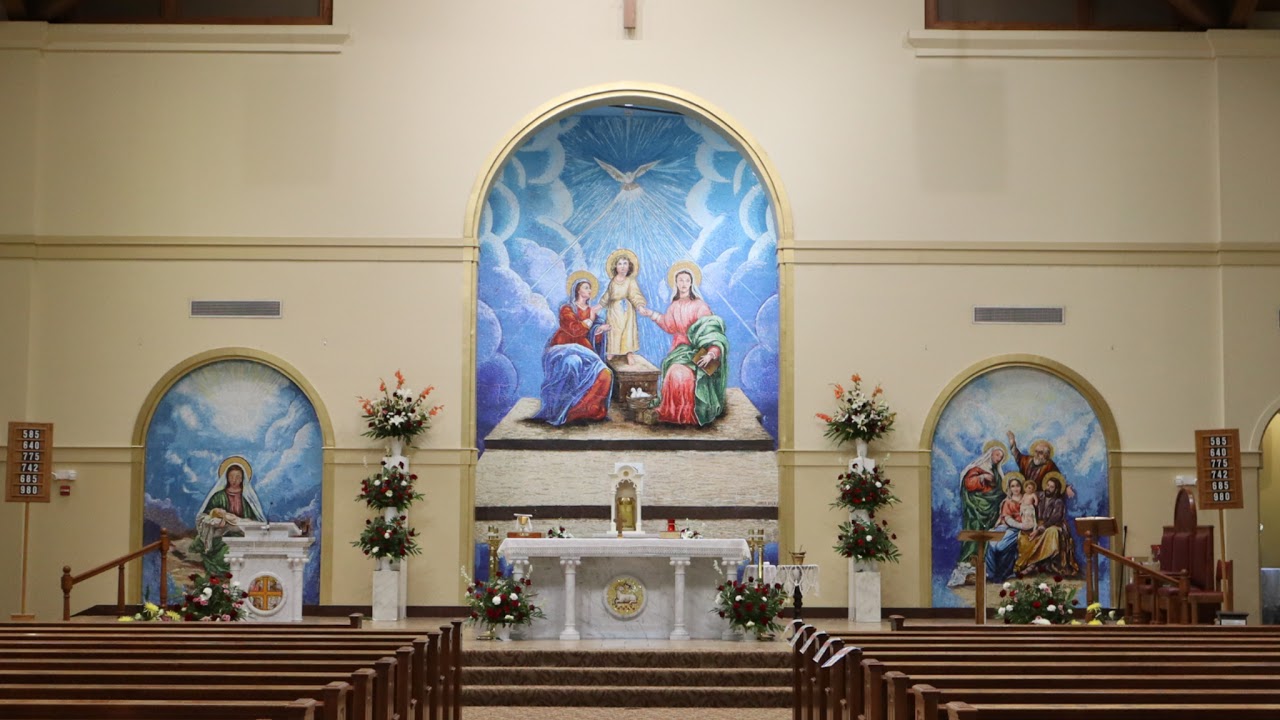 Holy Mass live streamed from St. Ann Catholic Church in Clayton, North Carolina, USA