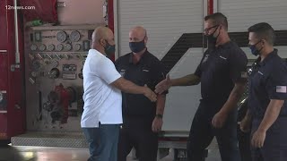 Buckeye man meets first responders who saved him