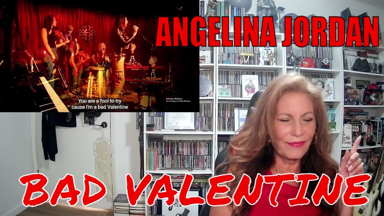 Angelina Jordan's NEW Bad Valentine REACTION with TSEL