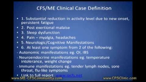 XMRV Lecture Segment 1: Background, overlapping conditions, viruses