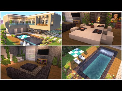 Minecraft - Modern Home Furniture and Decor 3 - Manyacraft