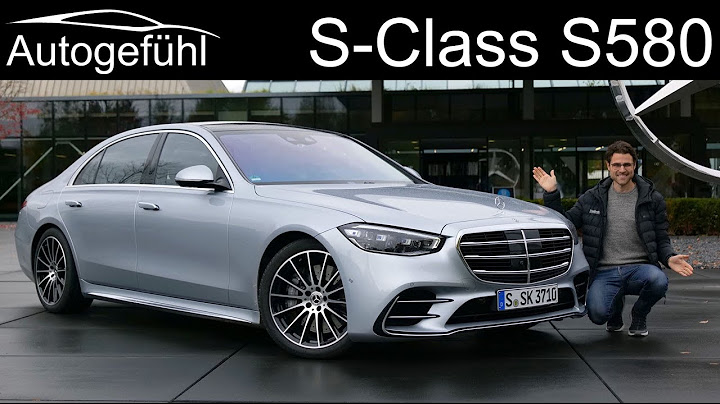 სრულიად ახალი Mercedes S-Class AMG Line S580 V8 სრული მიმოხილვა 2021 V223 (W223) S-Klasse-ით