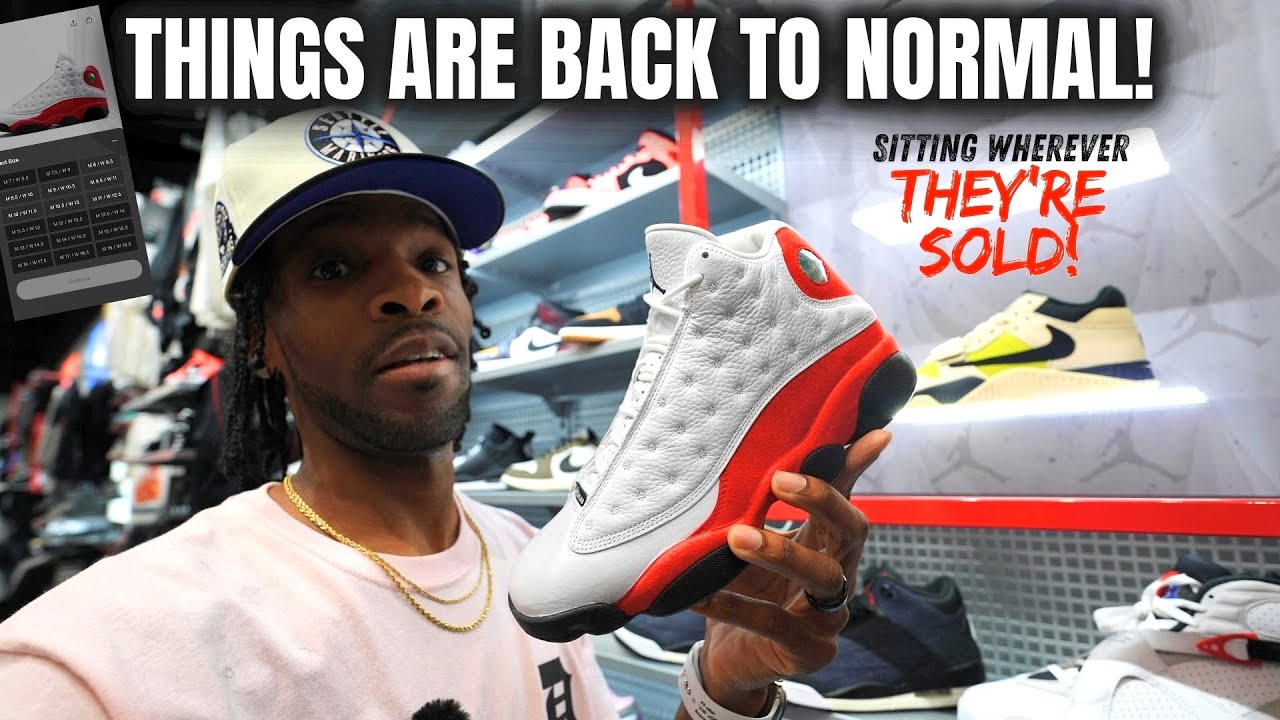 靴 SOLD OUT SOLD OUT SNEAKERS & JORDAN 13 CHERRY CHICAGOS AVAILABLE EVERYWHERE