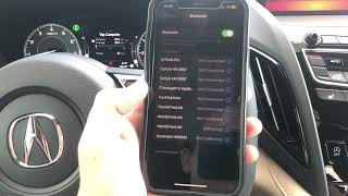 How to pair a phone to your Acura