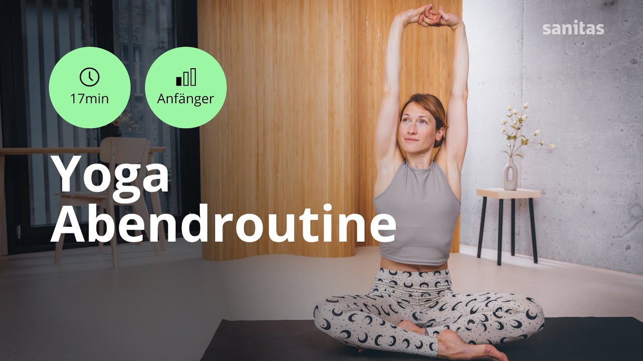 Yoga Abendroutine für Anfänger | Sanftes Dehnen & Entspannen | Sanitas Training