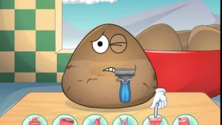 포우의 수염깎기 / Pou Shaving screenshot 2