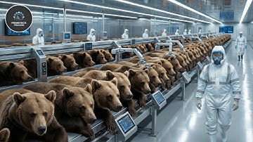 Inside the Bear Fur Factory — How Synthetic Bear Hides Become Luxury Material (Full Process)