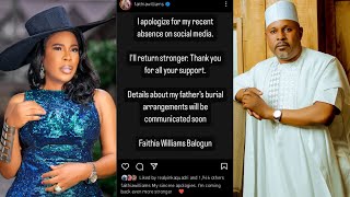 Jubilation as Actress, Faithia Williams confirms reconciliation with estranged husband,Saidi Balogun