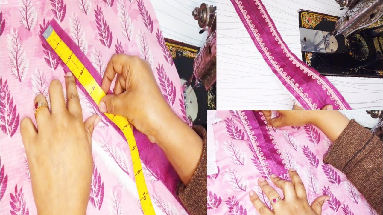 Very easy very stylish neck design cutting and stitching//new Pakistani neck design