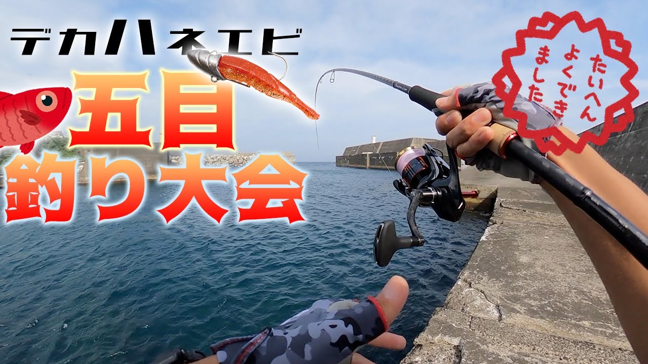 ワインド デカハネエビでライト五目釣りチャレンジ Youtube ワインド デカハネエビでライト五目釣りチャレンジ Youtube