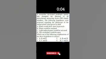 Daily pyq practice series | #CSIR NET JRF#DBT JRF PYQ #GATE XL/ BT #shorts #youtubeshorts