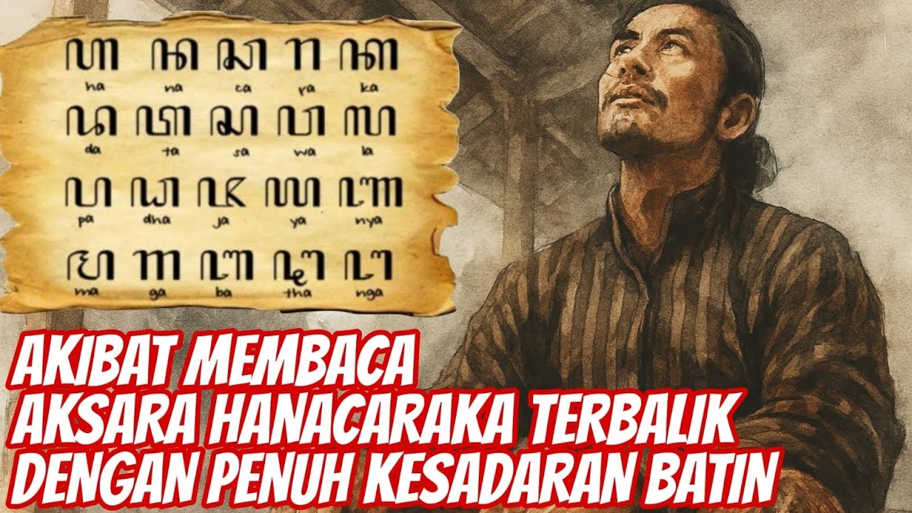 JANGAN JIKA ILMU MU MASIH KURANG‼️_KESAKTIAN HONOCOROKO TERBALIK JIKA DIBACA DENGAN KESADARAN