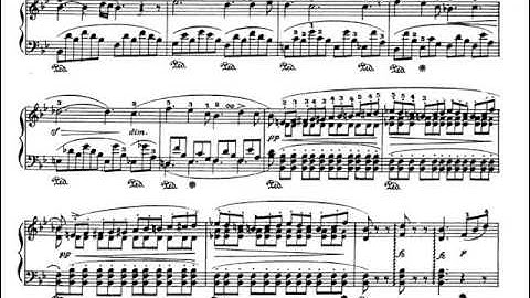 John Field  - Nocturne no 5 in B flat major SCORE
