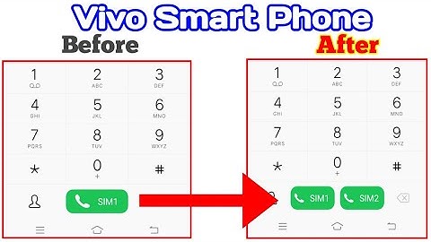 Vivo Mobile  Dialpad Sim2 option not showing problem Solve