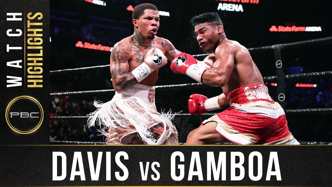 Davis vs Gamboa HIGHLIGHTS December 28 2019   PBC on Showtime