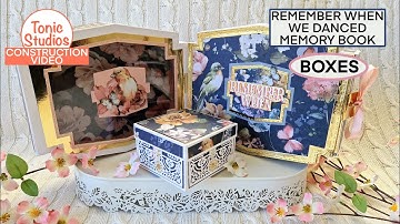 Remember When We Danced Memory Book BOXES - Tonic Studios