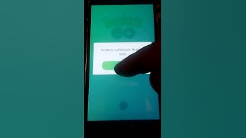 how to fix  Unable to authenticate Please Try again Pokemon Go Fix