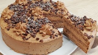 VOICI LE GÂTEAU AU CHOCOLAT QUE PERSONNE NE VEUT PARTAGER  (CUISINE RAPIDE)