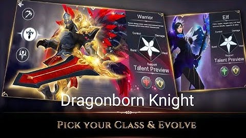 Dragonborn knight gameplay