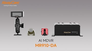 AlwayCare MR910-DA with DMS & ADAS System All-in-One AI MDVR Driver Abnormal Behavior Warning Device