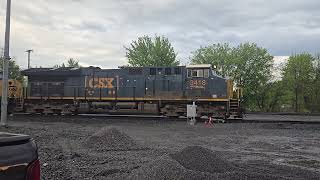 CSX 3418 & 7568 in Minoa, NY