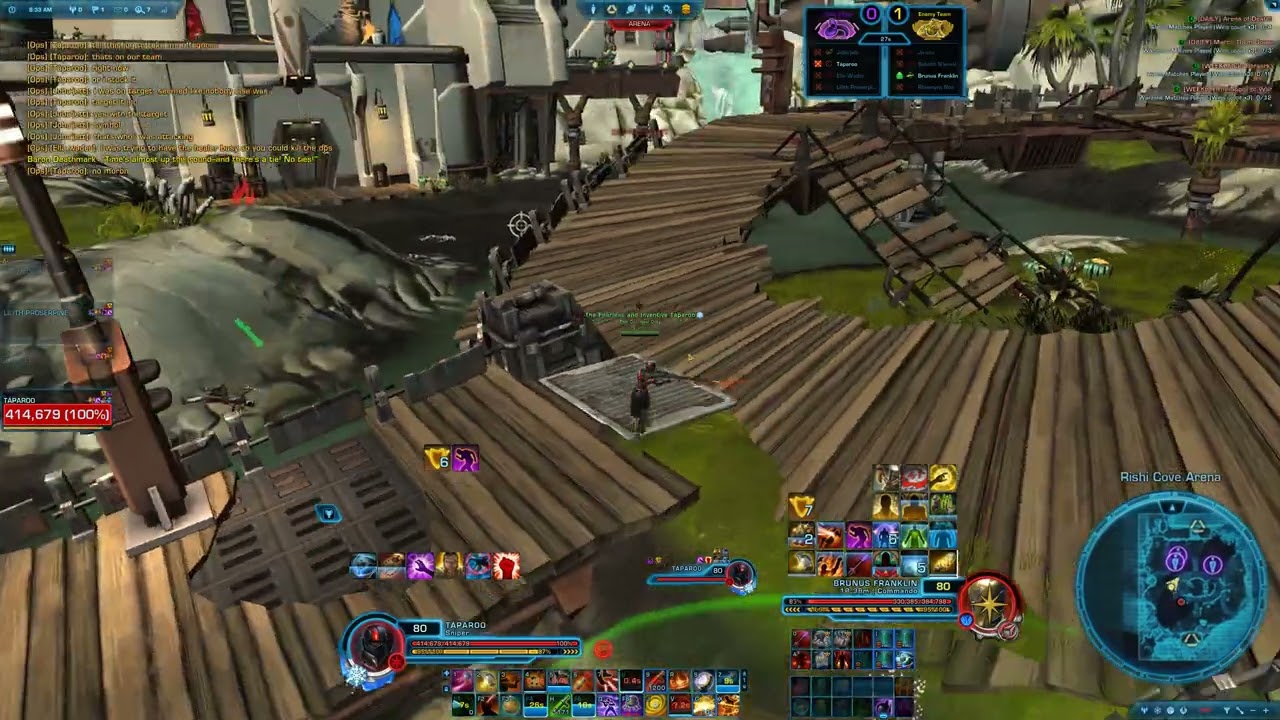 Arena PvP - Carrying Dreadw/Koggism Streamer 3v1 SWTOR | Sniper PvP 7.4 - Apr 16, 2024