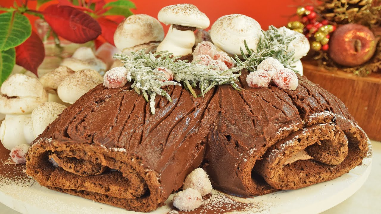 BOLO TRONCO DE NATAL (Bûche de Noël) | BOLOS BAFÔNICOS